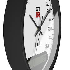 Nissan Inspired Skyline GT-R R34 Speedometer Design Wall Clock - Etsy