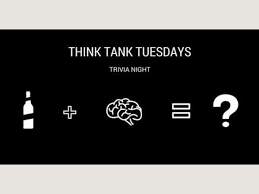 Live event information for think tank trivia tickets, presale info and more | box office hero dates, times, access to presale passwords and more! Think Tank Tuesdays Trivia Night Hendersonville Com