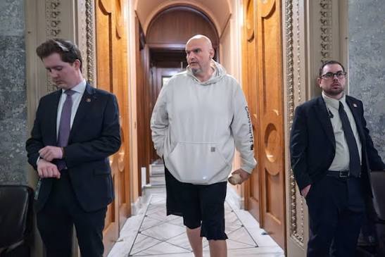 Behind Closed Doors, John Fetterman Shows Little Interest in the Work of a US Senator