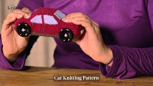 This exclusive car toys and playmat designed by the fantastic amanda berry includes patterns and yarn for ambulance, post van, tractor, car, police car. Car Knitting Pattern The Knitting Network Wtd023 Youtube