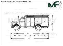 Magirus Deutz Fm 150 D 10 Als Schlauchwagen Sw 2000 T 1965 Disegno Model Copy Photoshop Autocad Adobe Illustrator