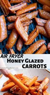 Air Fryer Honey Roasted Carrots Tasty Air Fryer Recipes Recipe Honey Roasted Carrots Air Fryer Recipes Healthy Air Fryer Dinner Recipes