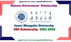 Facciamo il punto su come funziona. Inner Mongolia University Csc Scholarship 2021 2022 Imu Csc Guide Official