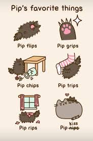 Pusheen Kitten Pip S Favorite Things Pusheen Cute Pusheen Cat Pusheen