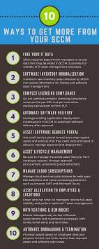 10 Ways To Get More From Sccm 10 Things How To Get Infographic
