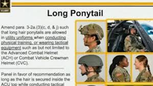 The army will soon have female grunts, tankers in all brigade combat teams. Army Draws Up New Rules For Female Soldiers With Braids Ponytails Bangs Nail Polish Allowed Daily Mail Online