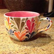 Www Pinterest Com Pottery Painting Pottery Painting Designs Hand Painted Pottery