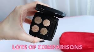 Comparisons Chanel Spring 2022 Mediterraneen Quad 747 Vs Similar Eyeshadow Palettes Youtube