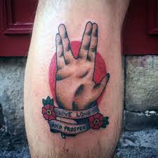Joining me were my great friends; 50 Star Trek Tattoo Designs Fur Manner Science Fiction Tinten Ideen