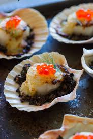 Coquilles Saint Jacques Gratineed Scallops Food Photography By Paul S Bartholomew Food Sophisticated Food Salty Sweet Snacks