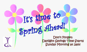 Spring Forward PNG Transparent, Clocks Spring Forward In Blue ...