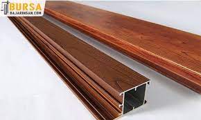 Kusen aluminium alexindo 3 inch hitam rp. Daftar Harga Kusen Aluminium Per Batang 2020 Membangun Rumah Pintu Rumah