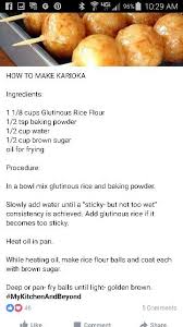 Karioka Filipino Desserts Filipino Bread Recipe Filipino Food Dessert