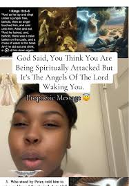 It's The Angel Of The Lord That's Touching You. #christiantiktok #ange...