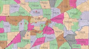 Area code 610 demographic information. Houston Zip Code Maps Ameritex Houston Movers