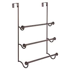 2 bronze cabinet towel bars. Interdesign York Over The Shower Door Towel Rack For Bathroom Bronzematte Bronze Want Additional Info Click On Towel Rack Towel Rack Bathroom Shower Doors