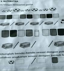 Hitunglah Benda Benda Sesuai Dengan Pola Tuliskan Angkanya Sesuai Dengan Jumlah Brainly Co Id
