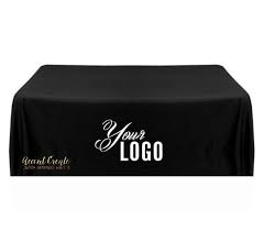 6ft Tablecloth Vendor Events Direct Sales Logo Event Display Table Cover Trade Show Craft Fai Logo Tablecloth Custom Table Cloth Vendor Table Display