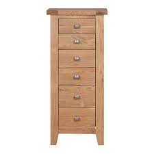 Add to favorites mid century gentleman's chest from kent coffey / the wharton /walnut chest of drawers tall. Light Oak 6 Drawer Tall Chest Of Drawers Ideal Storage For Any Room