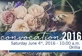Arrangements entrusted to the doolittle chapel of carson funeral home, 54 coldwater st. 2016 Convocation Ceremonies Lakehead University