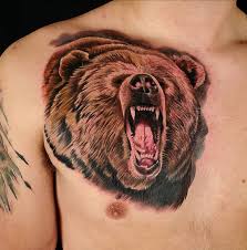 Head tattoos cover up tattoos body art tattoos sleeve tattoos trendy tattoos tattoos for guys tattoo avant bras grizzly bear tattoos animal tattoos for men. Bear Tattoo For Family Strength Perseverance Guide For 2021 Tattoo Stylist