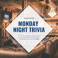 Make reservations at shawstavern.com and please specify trivia! Trivia Night Washington Dc