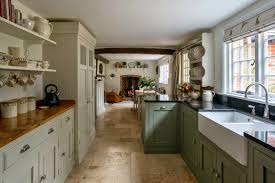 modern country kitchen and colour scheme
