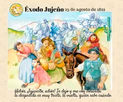 El 23 de agosto de 1812. Mi Sala Amarilla Exodo Jujeno Recursos Para La Escuela