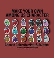 Make Your Own Among Us Sticker Waterproof Vinyl Sticker Imposter Crewmate Laptop Decals Hydro Flask Sticker Gen Z Among Us In 2020 Make Your Own Character Logo Sticker Cute Stickers