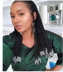 Place the braids and accessories strategically to make the most of your face shape. Scooper 020 News Lovely Cornrow Hairstyles With Beads For African Women Check Them Out
