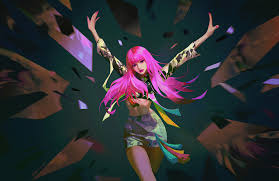 Female anime character illustration, wlop, artwork, women kekkai sensen, anime, anime boys, blue, leonardo watch. Anime Girl Pink Hair Joy 4k Hd Anime 4k Wallpapers Images Backgrounds Photos And Pictures