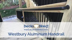 Maybe you would like to learn more about one of these? Aluminum Handrail By Westbury Aluminum Railing Youtube