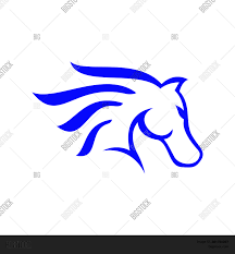 Последние твиты от blue horse design (@bluehorsedesign). Blue Horse Head Logo Vector Photo Free Trial Bigstock