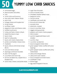50 Low Carb Snack Ideas Low Carb Snacks Low Carb Food List No Carb Snacks