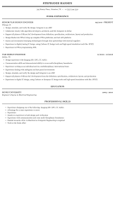 vlsi design engineer resume sample