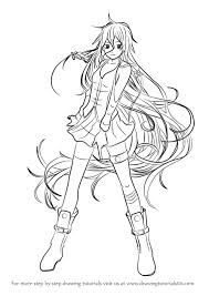 Albedo art inspo game art puppies drawings pictures character drawing stuff anime meme. Step By Step How To Draw Ia From Vocaloid Drawingtutorials101 Com