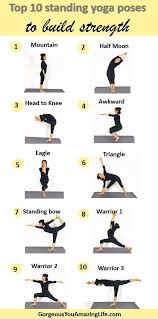 Add These 10 Yoga Poses To Your Daily Routine To Build Strength Improve Balance Standing Yoga Poses Easy Yoga Workouts Standing Yoga