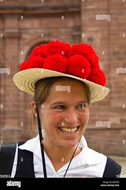 Red pompoms Banque de photographies et d'images à haute résolution