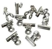 #.*-10x Spring Binder Clips Bulldog Clip Paper File Clamps Storage Letter |  eBay