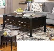 Ashley Signature Coffee Table Set Collection Henning Metro Black Coffee Table Set By Ashley F Coffee Table Coffee Table Arrangements Solid Oak Coffee Table