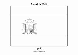 Spanish Flag Coloring Page Luxury Flags Coloring Coloring Pages Flag Coloring Pages Spain Flag