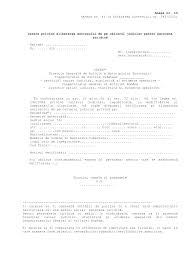 Motivul solicitării certificatului de cazier judiciar este _____ subsemnatul declar pe proprie răspundere că (denumirea)2) _____ nu a avut şi nici nu a folosit alte denumiri şi atribute de identificare în afară de cele înscrise în prezenta cerere. Https Sgg Gov Ro 1 Wp Content Uploads 2017 03 Anexa Nr 10 Pdf