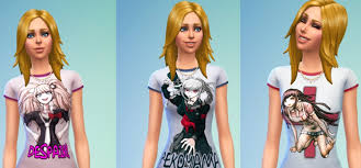 4.totoro in the rain tattoo.check out this . Best Danganronpa Cc For The Sims 4 All Free Fandomspot