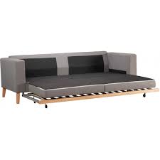 Le canapé convertible 3 places est un format idéal pour meubler votre salon et créer un véritable espace convivial. Canape Convertible 3 Places En Tissu Gris Sydney Canape Convertible Pas Cher