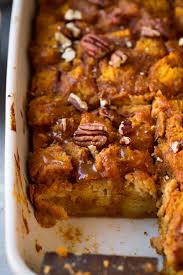 The recipe includes directions for making your own pumpkin bread to use in the pudding, but you can of course also use a loaf of pumpkin bread 5. Pumpkin Bread Pudding Cooking Classy