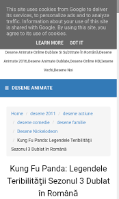 Vizioneaza filme animatie cu subtitrare in limba romana.filme animatie online dublate in romana desene animate dublate online hd. Www Deseneanimate Hd Blogspot Ro 2016 08 Kung Fu Panda Legendele Teribilitatii Html Seo Report Seo Site Checkup