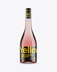 Download Clear Glass Burgundy Bottle With Rose Wine Hq Psd Mockup Free Downloads 27198 Photoshop Psd Mockups PSD Mockup Templates