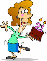 Maybe you would like to learn more about one of these? Cartoon Of A Girl On Her 21st Birthday Royalty Free Clip Art Illustration