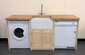 pine traditional style belfast utility unit