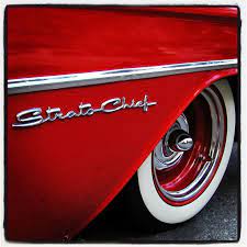1959 Pontiac Strato Chief Wagon By David Kelly Car Logos Vintage Cars Car Badges
